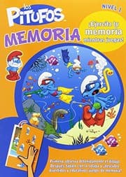 Tapa de LOS PITUFOS MEMORIA - NIVEL 1