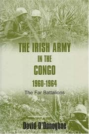 Tapa de The Irish Army In The Congo, 1960-1964