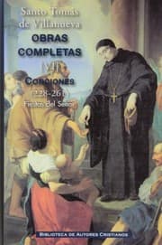 Tapa de Obras completas de Santo Tomás de Villanueva. VI