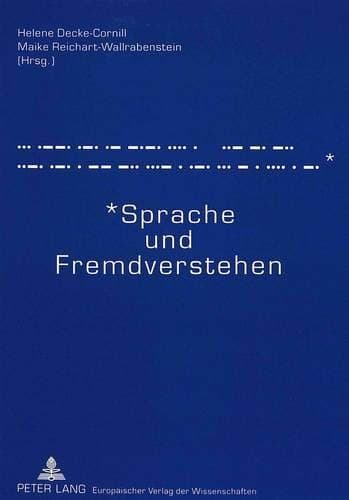 Tapa de Sprache und Fremdverstehen