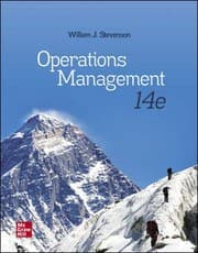 Tapa de Loose leaf for Operations Management with Connect 14th Edition
