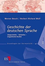 Tapa de Geschichte der deutschen Sprache