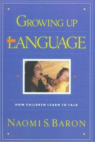Tapa de Growing Up with Language