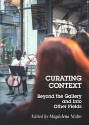 Tapa de Curating context