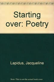 Tapa de Starting over