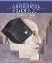 Tapa de Fundamentals of Abnormal Psychology & Student Activity CD-ROM