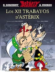 Tapa de Los XII trabayos d'Astérix