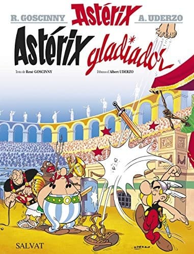 Tapa de Astérix gladiador