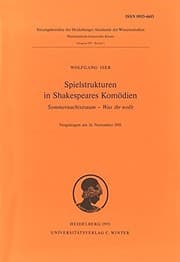Tapa de Spielstrukturen in Shakespeares Komödien