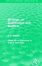 Tapa de Writings on Distribution and Welfare (Routledge Revivals)