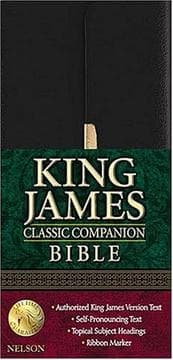 Tapa de King James Classic Companion Bible