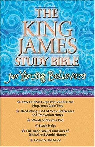 Tapa de King James Study Bible for Young Believers