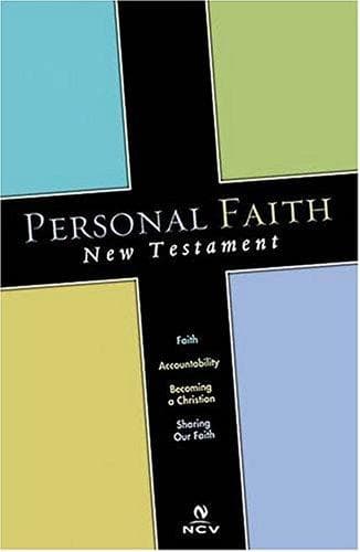 Tapa de Personal faith New Testament