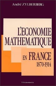 Tapa de L'économie mathématique en France (1870-1914)