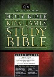 Tapa de King James Study Bible