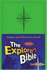 Tapa de The Explorer's Bible for Kids