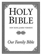 Tapa de NKJV Family Bible