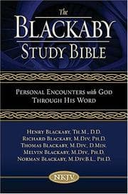 Tapa de Blackaby Study Bible