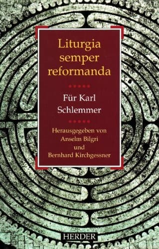 Tapa de Liturgia semper reformanda