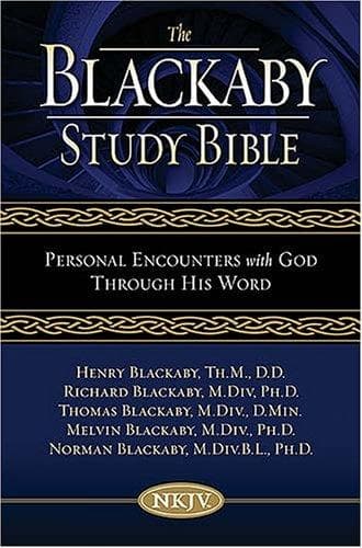 Tapa de Blackaby Study Bible
