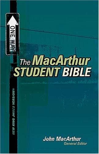 Tapa de MacArthur Student Bible - Personal Size