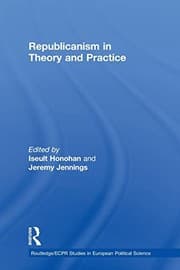 Tapa de Republicanism in Theory and Practice