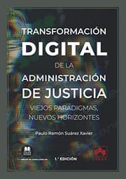 Tapa de Transformación digital de la Administración de Justicia
