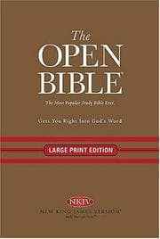 Tapa de Open Bible