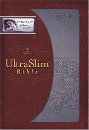 Tapa de NCV Ultra Slim Bible
