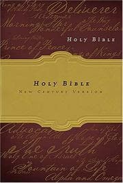 Tapa de NCV Holy Bible