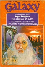 Tapa de Galaxy Magazine, August 1974 (Volume 35, No. 4)