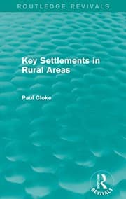 Tapa de Key Settlements in Rural Areas (Routledge Revivals)
