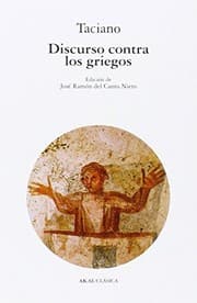 Tapa de Discurso contra los griegos