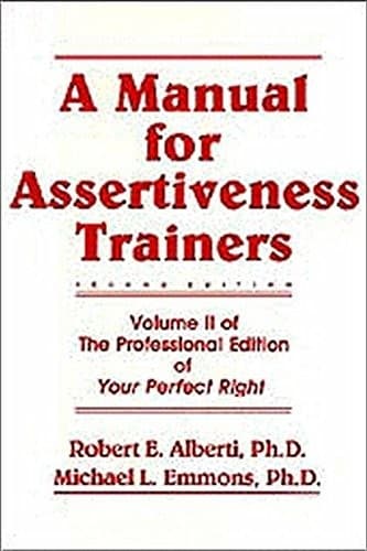 Tapa de Manual for Assertiveness Trainers
