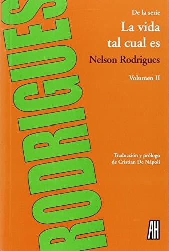 Tapa de LA VIDA TAL CUAL ES II