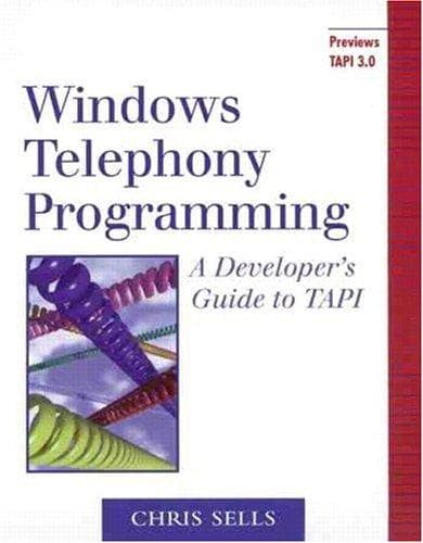 Tapa de Windows telephony programming