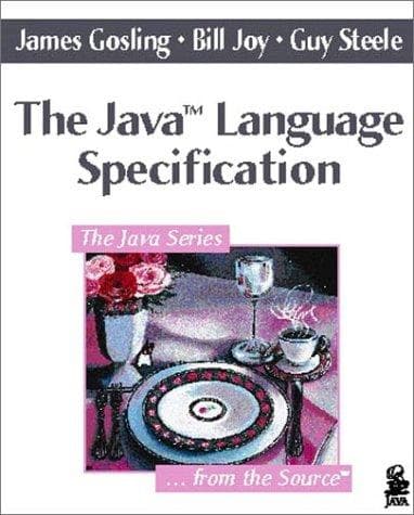Tapa de The Java language specification
