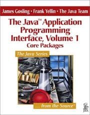 Tapa de The Java application programming interface