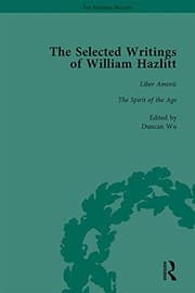 Tapa de Selected Writings of William Hazlitt Vol 7