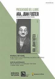 Tapa de Ara, Joan Fuster