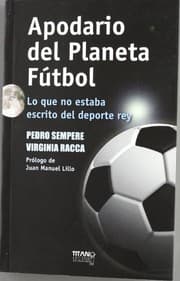 Tapa de Apodario del planeta futbol / Apodario of Soccer Planet