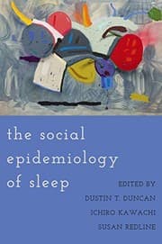 Tapa de Social Epidemiology of Sleep