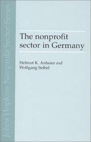 Tapa de The nonprofit sector in Germany