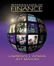 Tapa de Introduction to Finance (The Addison-Wesley Series in Finance)