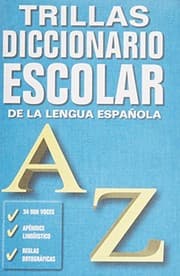 Tapa de DICCIONARIO ESCOLAR TRILLAS