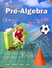 Tapa de Pre-algebra Classroom Sample