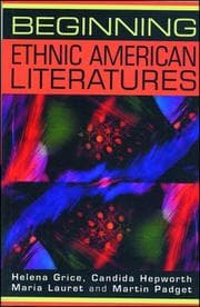 Tapa de Beginning ethnic American literatures