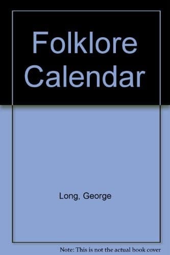 Tapa de The folklore calendar