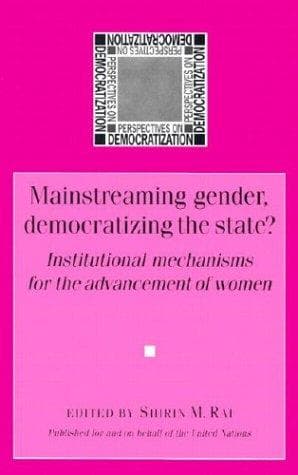 Tapa de Mainstreaming gender, democratizing the State?