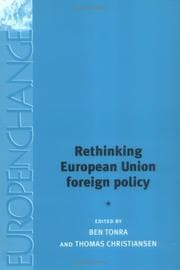 Tapa de RETHINKING EUROPEAN UNION FOREIGN POLICY; ED. BY BEN TONRA